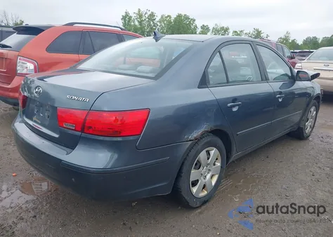 2009 Hyundai Sonata Gls из США, поврежденный, VIN 5NPET46CX9H517182